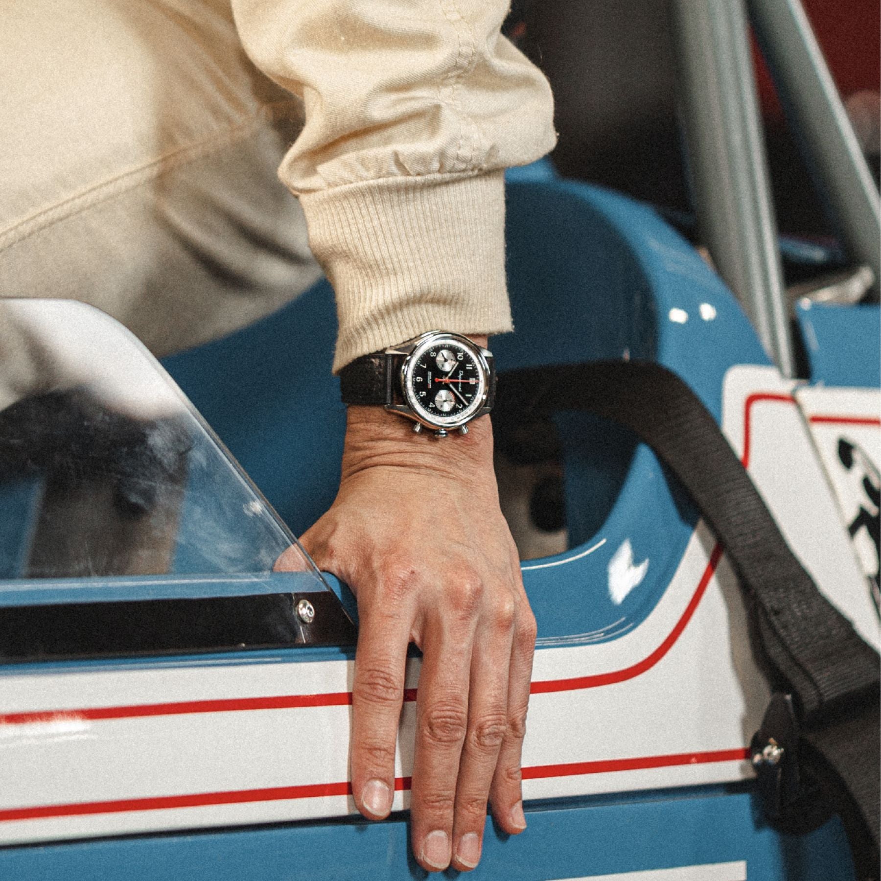 Allure - Legend 60 - Reverse Panda - montre française homme automatique - Chronographe
