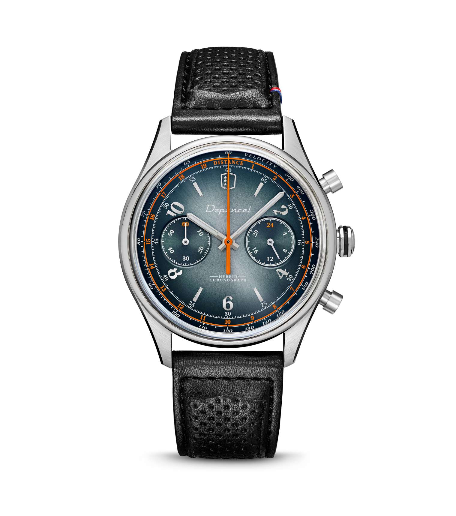 Allure - Stradale - Azzuro - montre française homme automatique - Méca-Quartz Chronographe