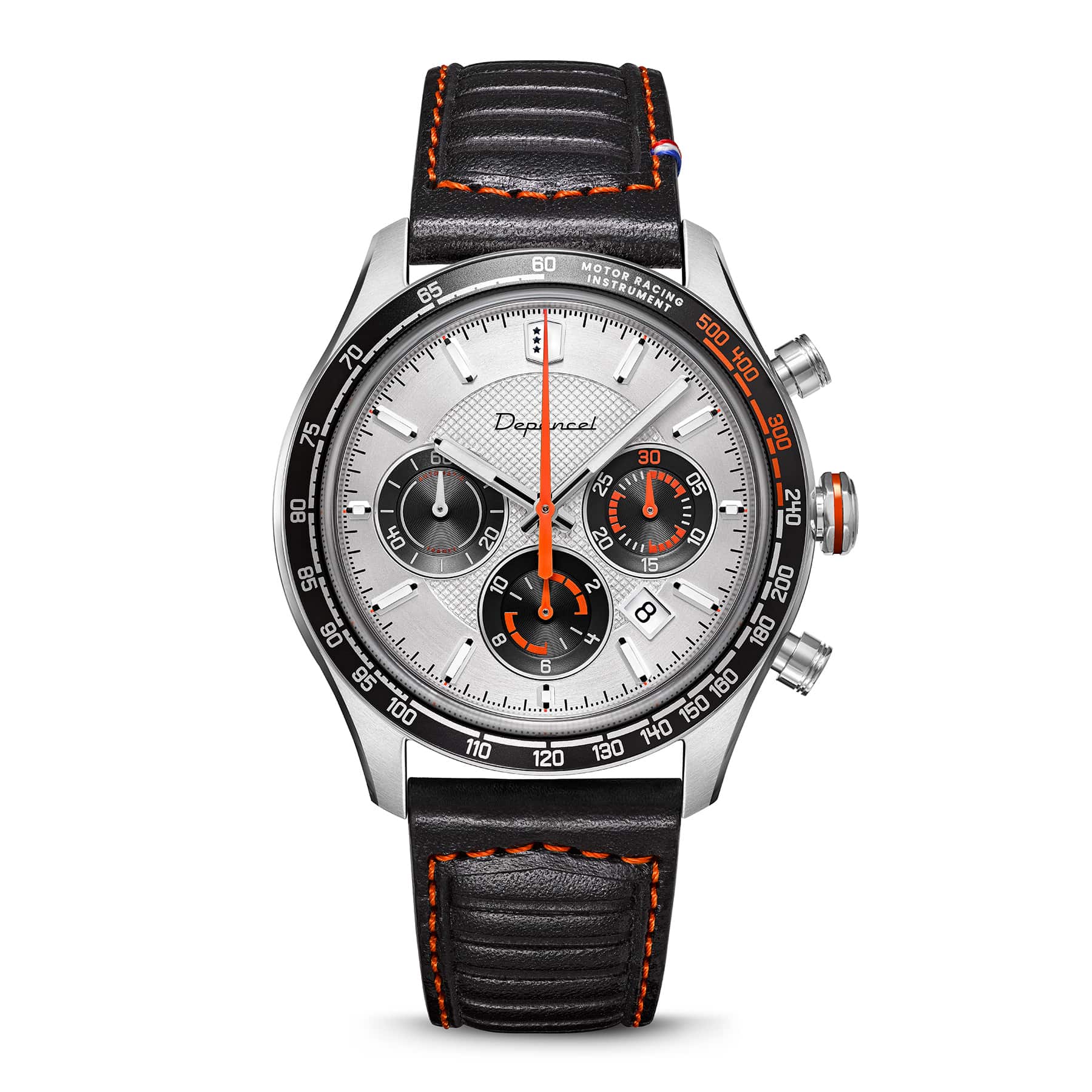 Allure Automatic Chronograph 43mm silver automatic french watch