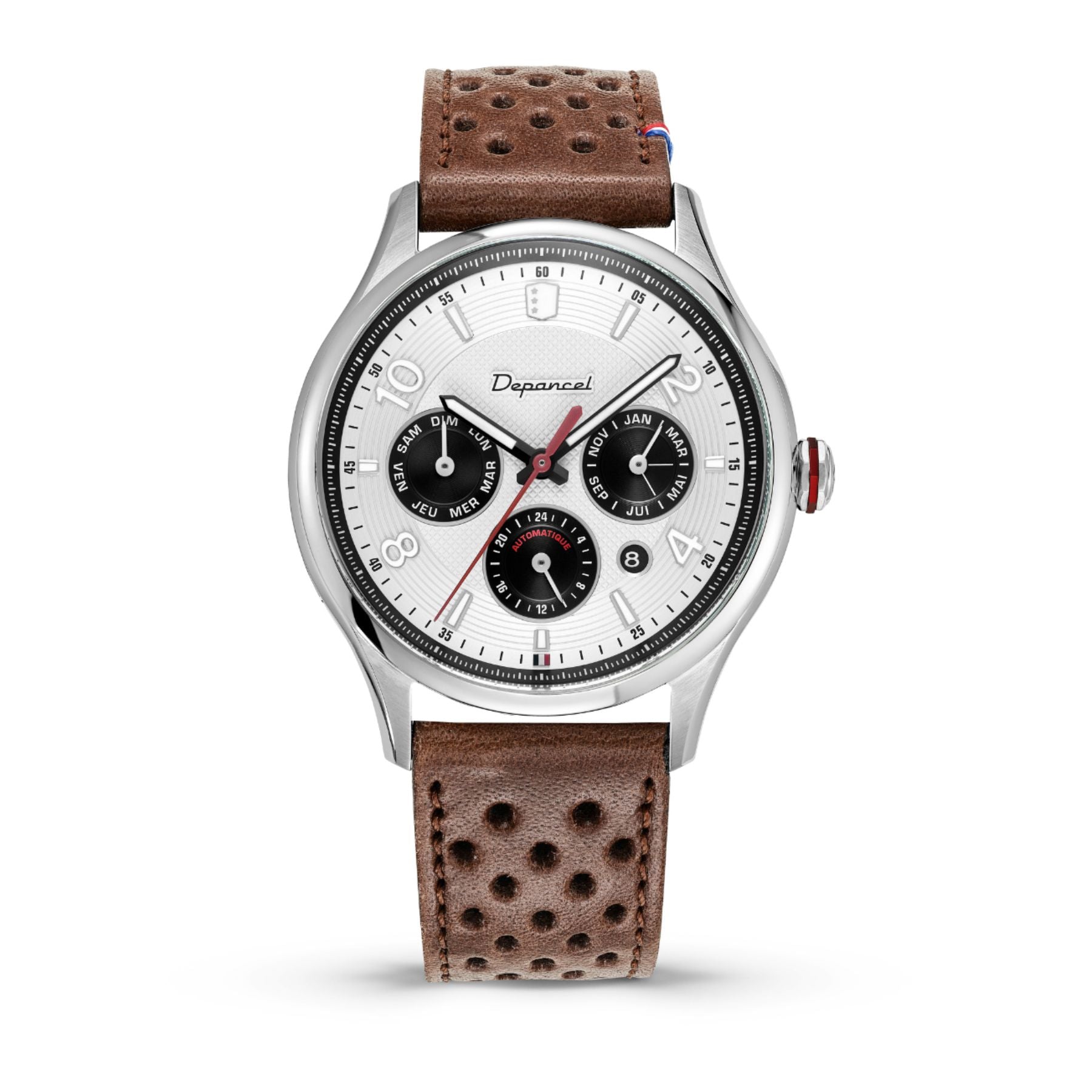 Montre automatique panda Elegance 24h - Marron