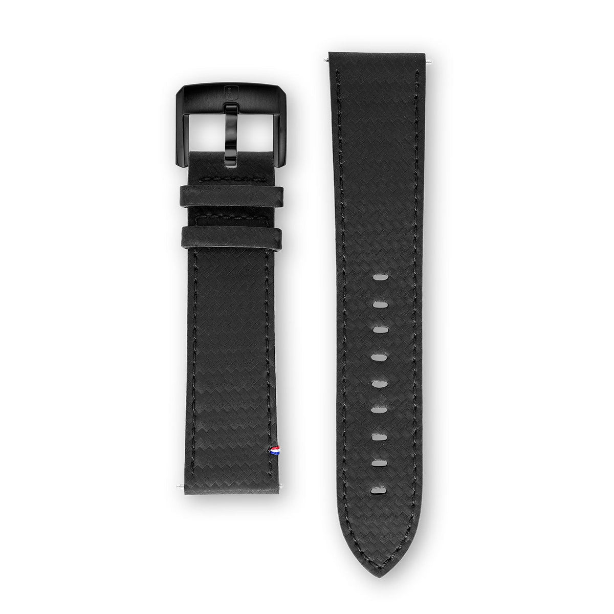 Leather Strap - Carbon - 20mm