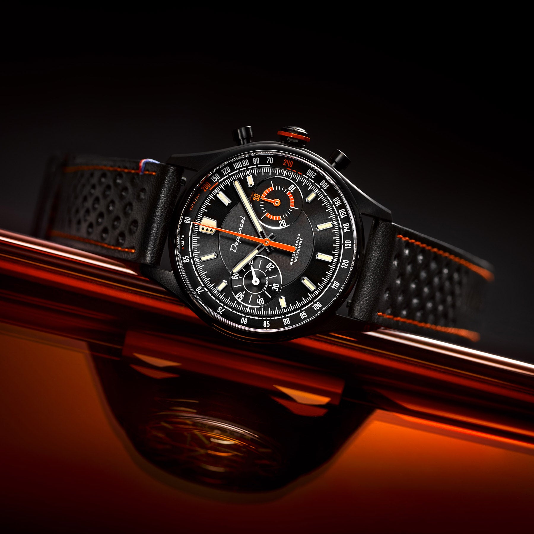 Allure - Chronographe Manuel - Full Black