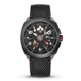 Serie-P  - Pista GT - Full Black - montre française homme automatique - Squelette