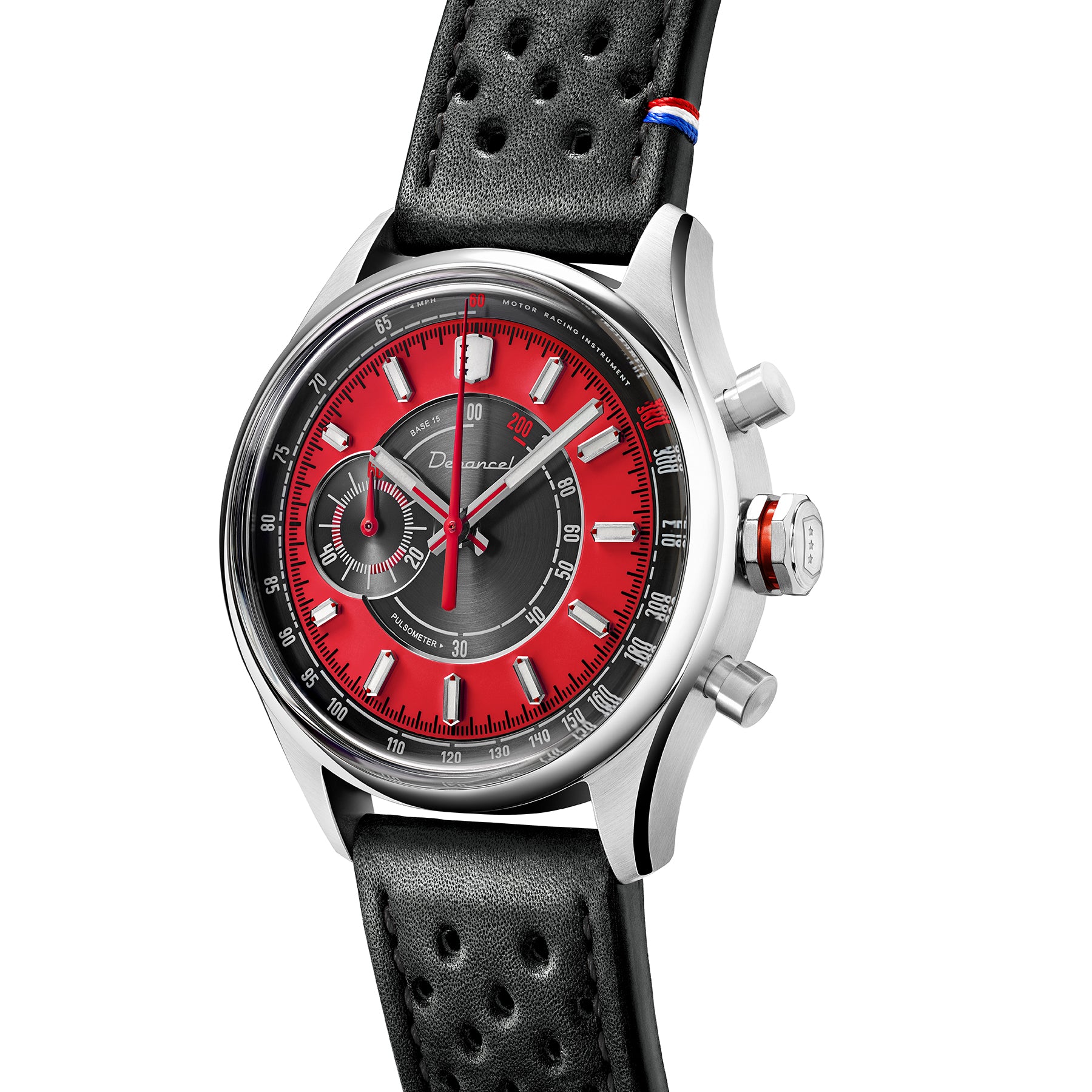 Depancel Allure Mono Eye Red three-quarter view