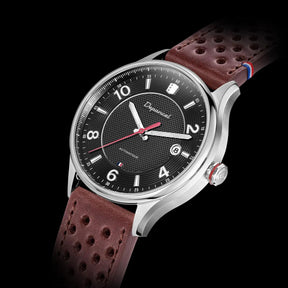 Allure - Elegance 3h - Black - montre française homme automatique 