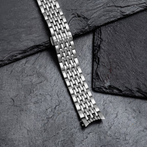 Metal Bracelet - Beads of rice 
