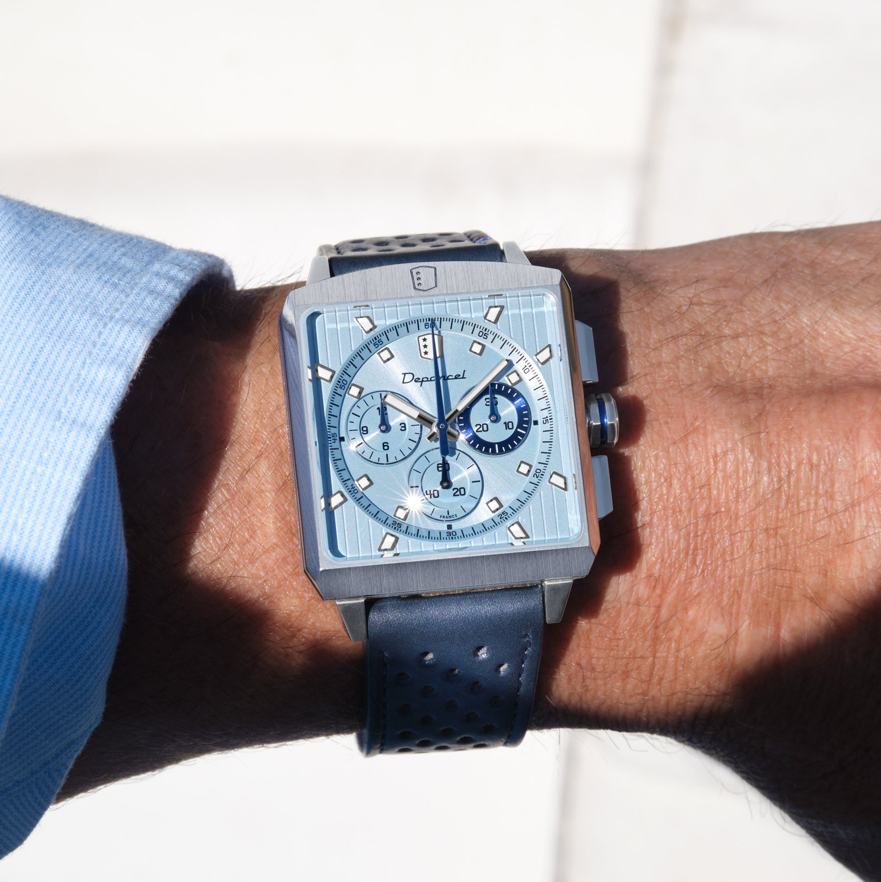 Série-R Chronograph - Ice Blue - Limited edition