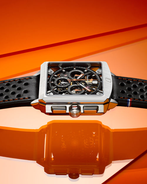 A side profile highlights the case architecture.