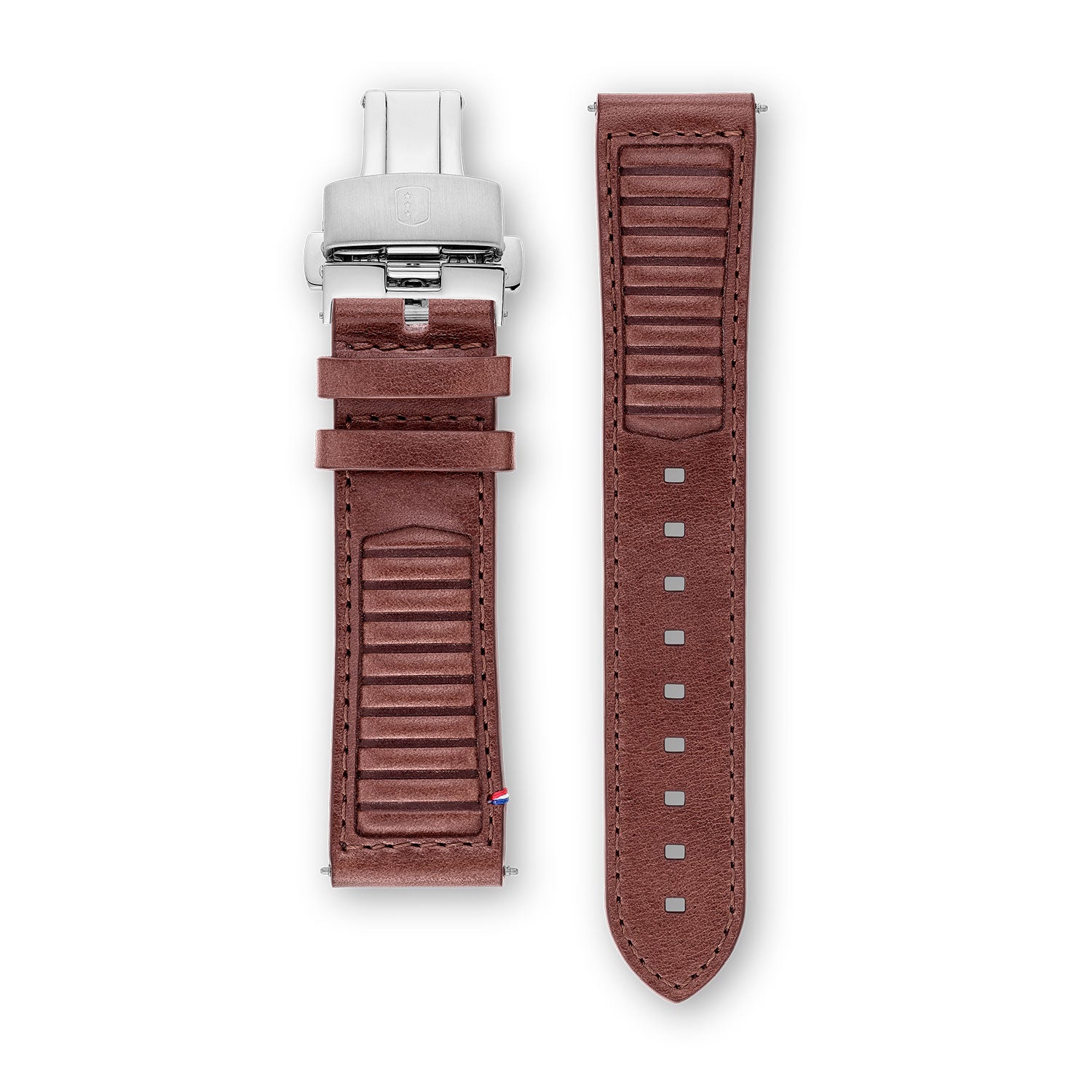  Leather Strap - Driving Brown - 22mm