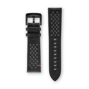 Leather Strap - Racing Black - 20mm