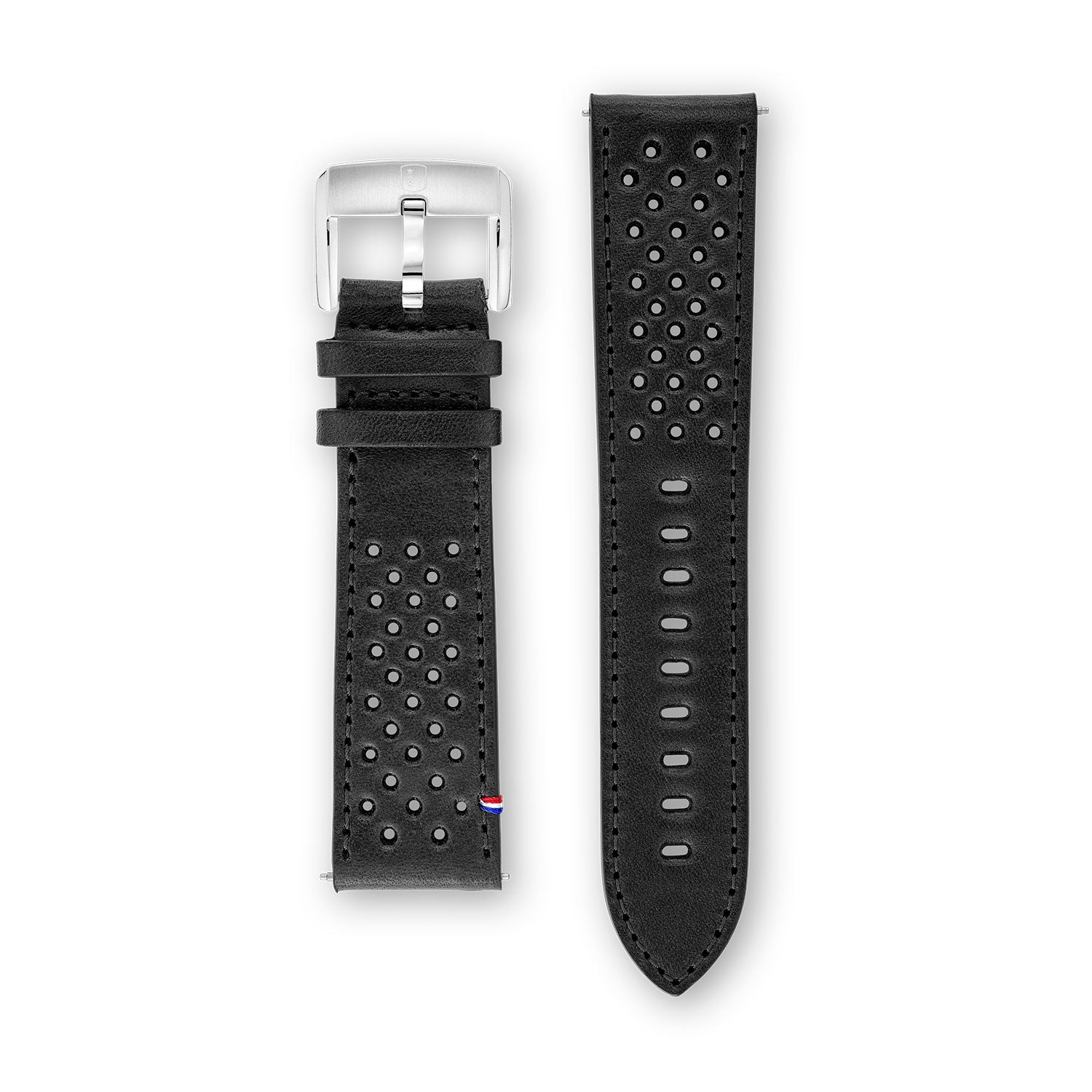 Leather Strap - Racing Black - 20mm